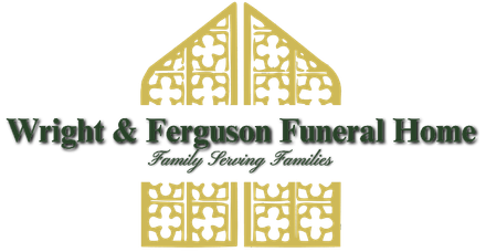 The logo for sample funeral home is shown on a white background.