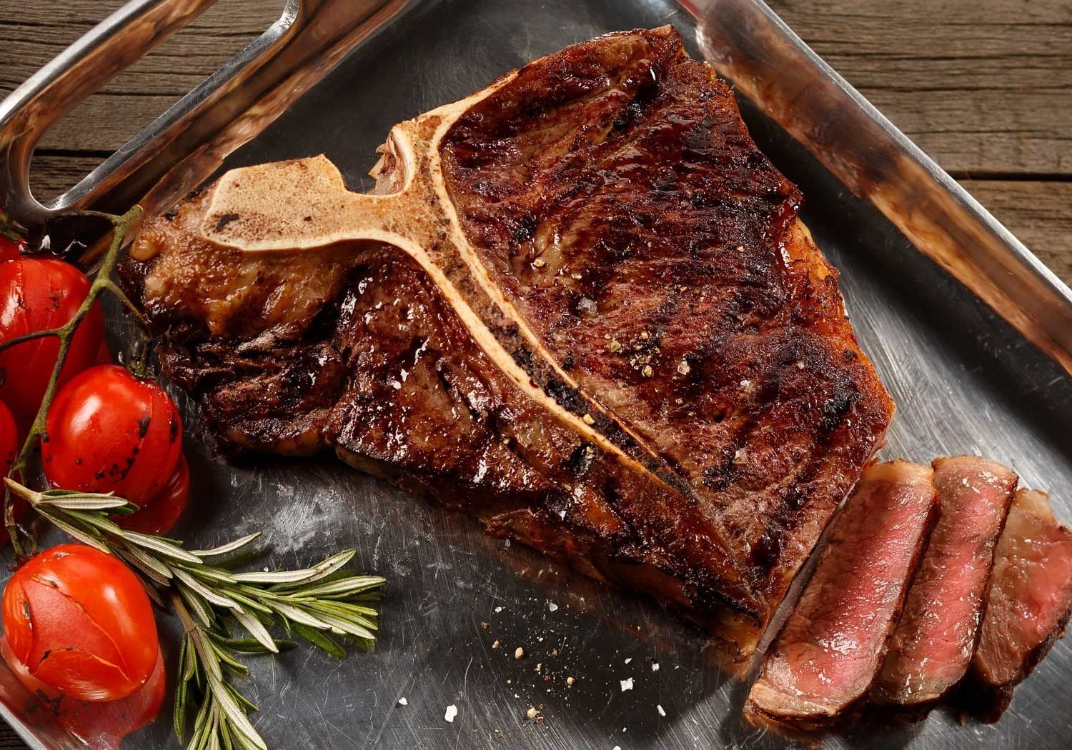 Grass-Fed Beef T-Bone Steak