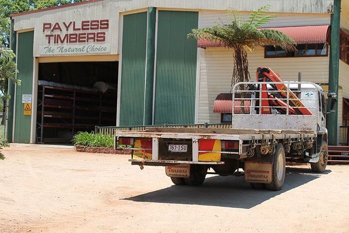 Payless Timbers Truck — Team Suppliers in Tolga, QLD
