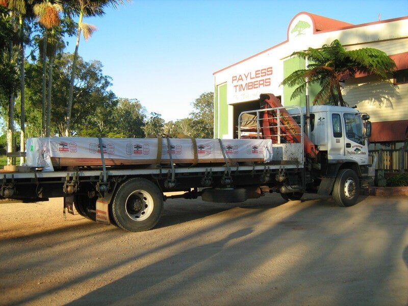 Trucks Full Of Timbers — Team Suppliers in Tolga, QLD