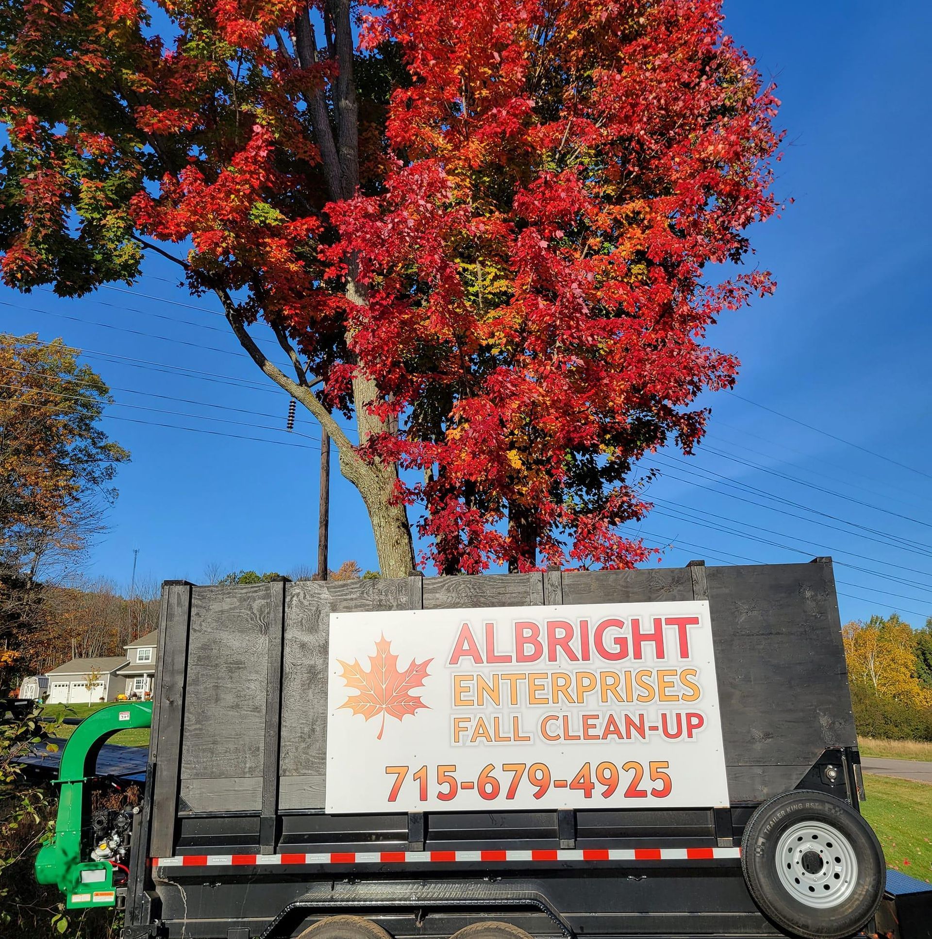 Leaf Clean-Up Trailer