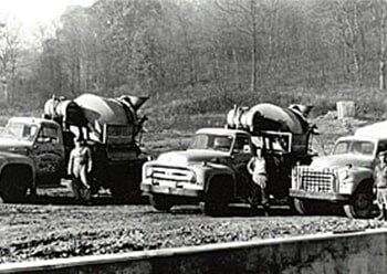 Old Picture of Cement Mixers - Cement in Westerville, OH