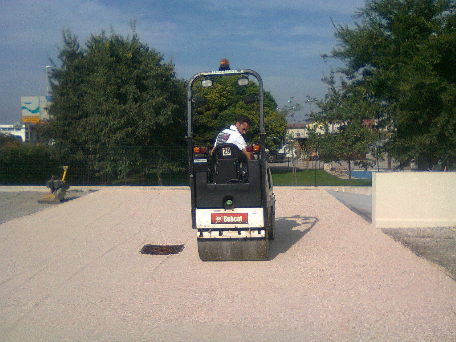 mezzo per lavori edili