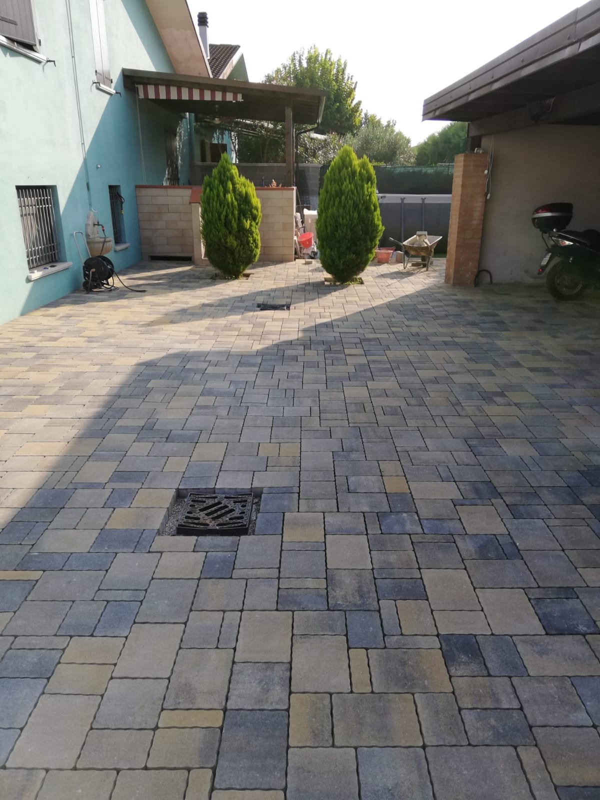 pavimentazione esterna casa