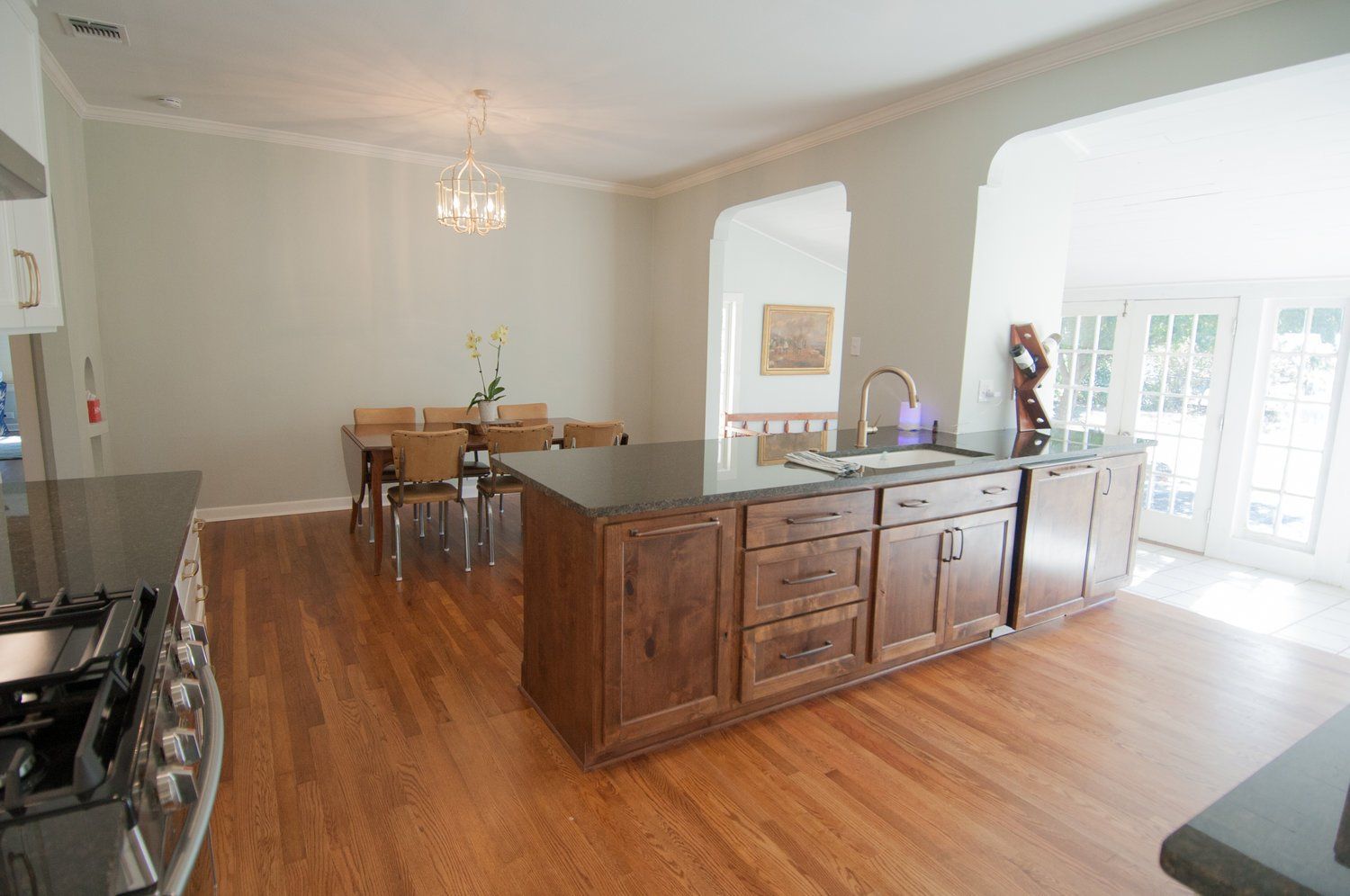 Wooden Center Island — San Antonio, TX — McGovern Woodcraft