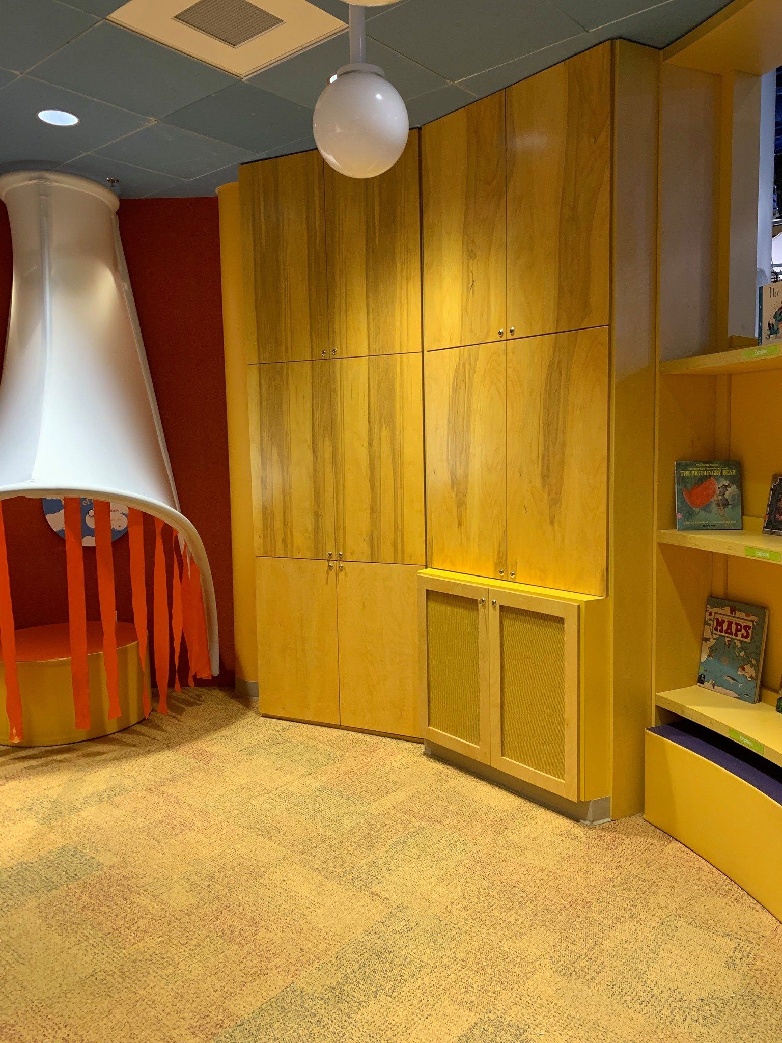 Yellow Cabinet — San Antonio, TX — McGovern Woodcraft