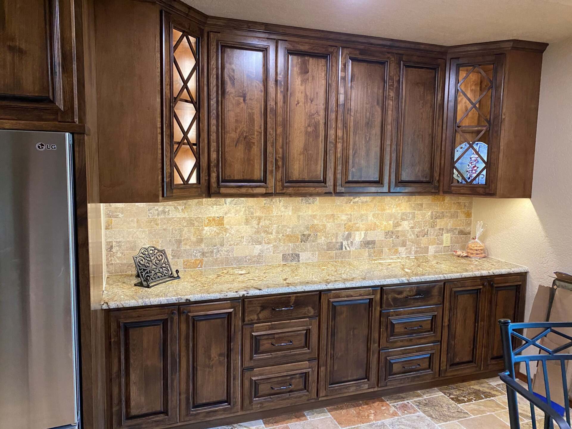 Kitchen with Wooden Cabinets — San Antonio, TX — McGovern Woodcraft