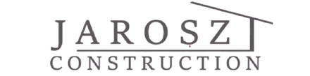 Logo: JAROSZ CONSTRUCTION with a stylized house outline above the "SZ".