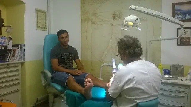 Controllo podologico