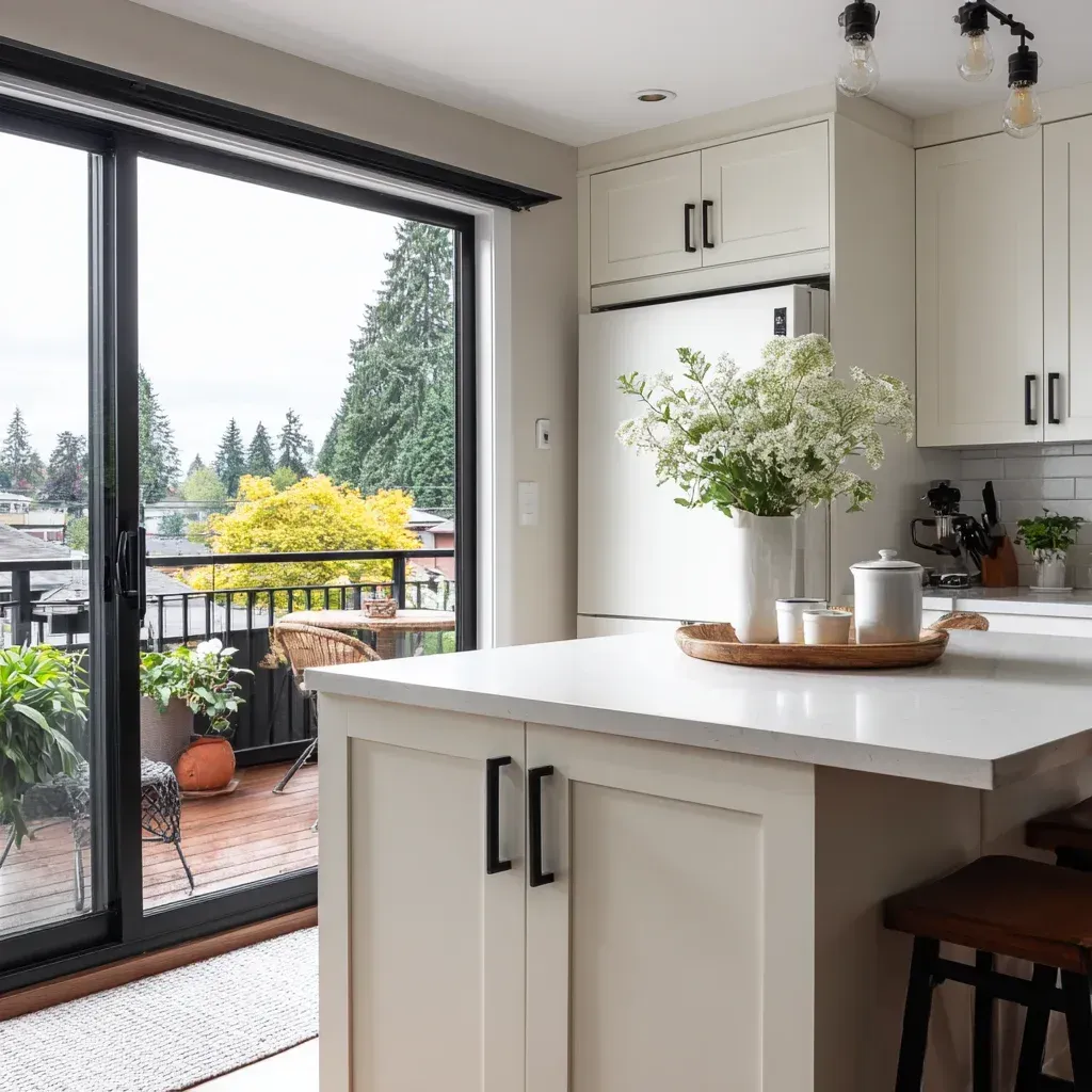 Contemporary kitchen renovation Vancouver BC showcasing quartz slab surfaces, shaker cabinets, and professional renovation expertise.
Residential kitchen remodeling Vancouver featuring granite countertops, backsplash tile design, and complete kitchen layout redesign.
Vancouver kitchen renovation experts installing custom cabinetry, quartz island feature, and LED recessed lighting systems.
Modern Vancouver kitchen remodel featuring marble countertops, hardwood flooring, and open-concept kitchen expansion.
Professional Vancouver kitchen renovation with granite slab countertops, pantry storage installation, and contemporary lighting upgrades.
Full-service Vancouver kitchen remodeling project including cabinet replacement, quartz countertop installation, and backsplash tile enhancement.