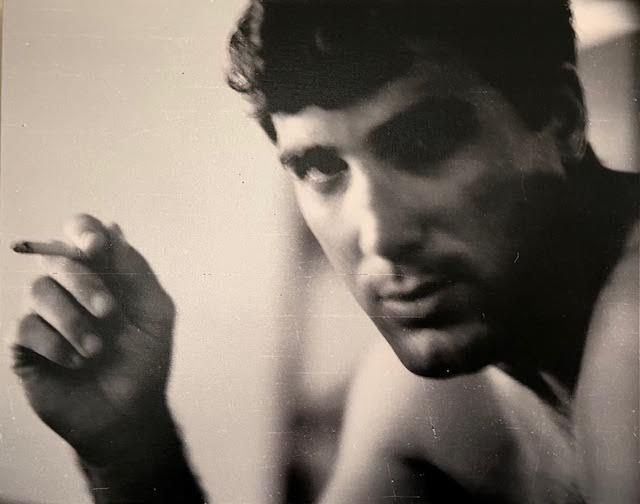 man holding a cigarette