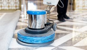 Front View OF A Floor Cleaning Machine — Cleaning Services In Ames, IA