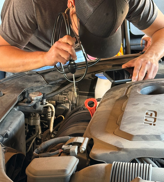Mobile engine diagnostics by Hector in Salt Lake City using professional scan tools