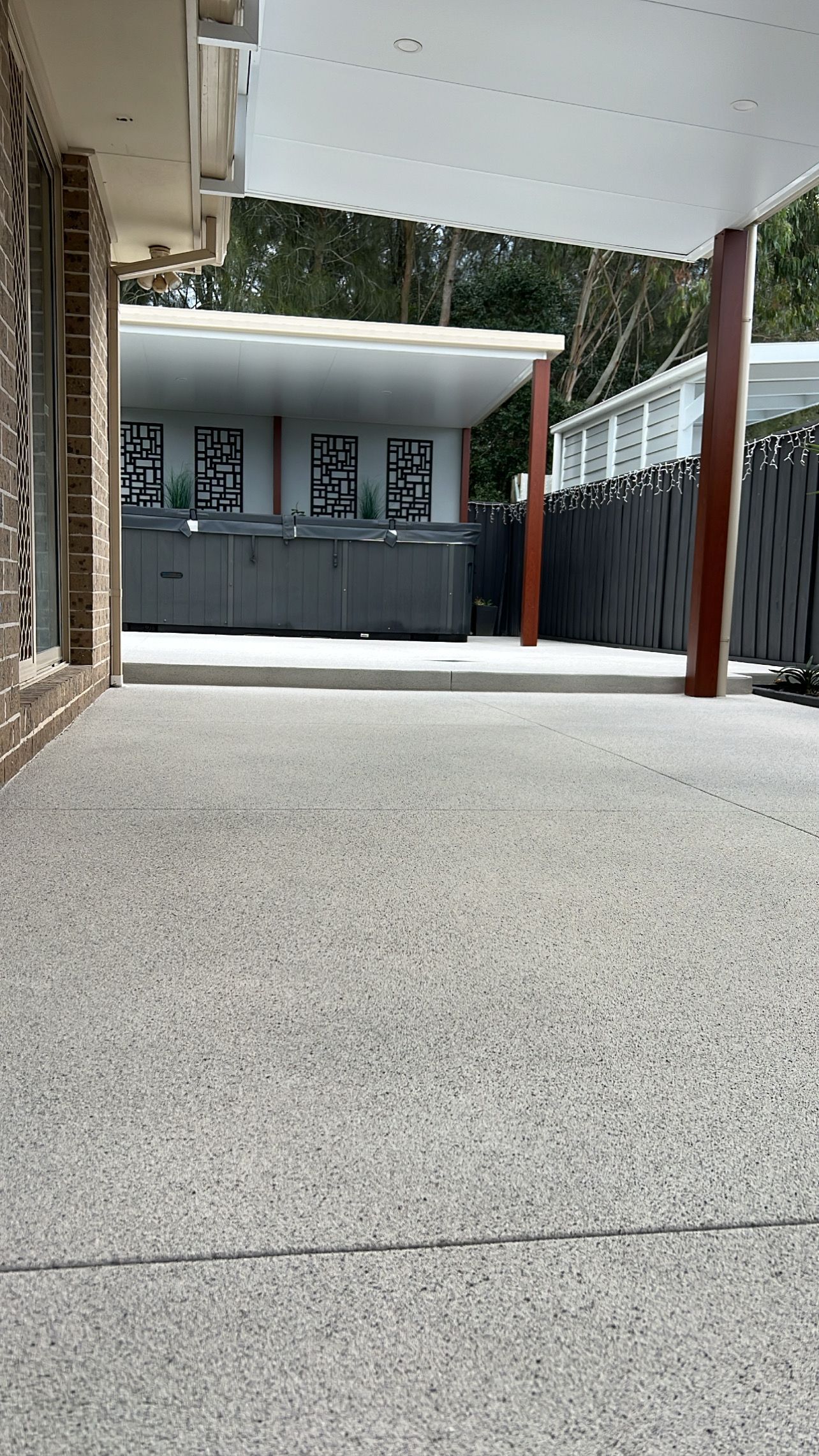 Concrete Floor Patio Area — Providing Patio Concreting on the Central Coast, NSW