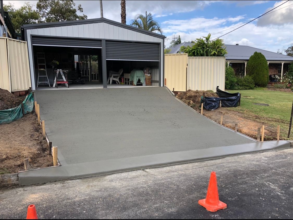 Concrete Driveways — Providing Concrete Driveways on the Central Coast, NSW