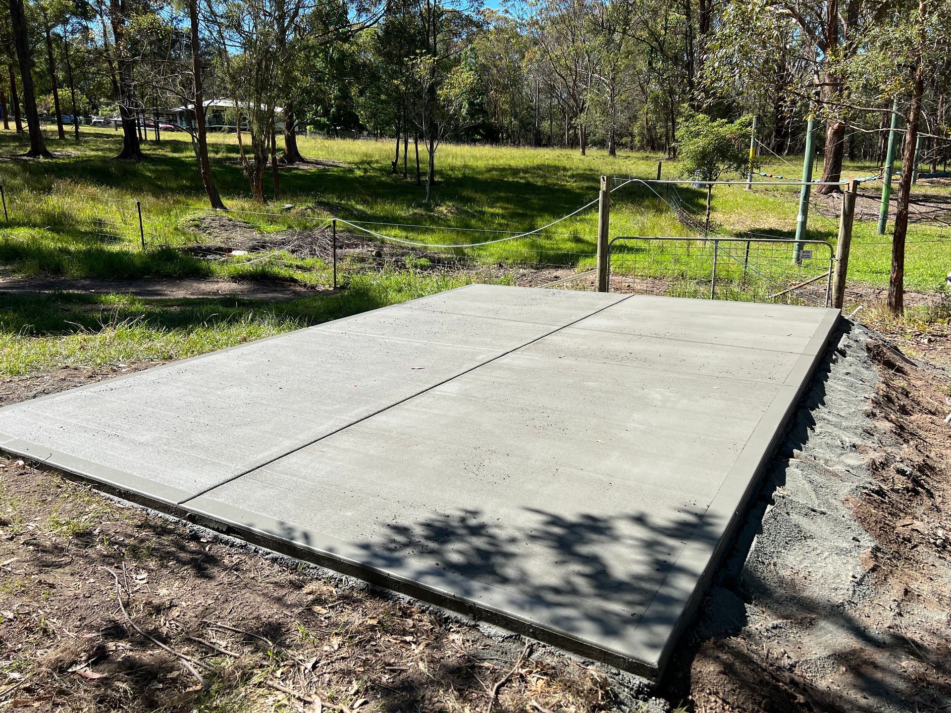 Fresh Concrete Slab— Contact Our Concreters in Erina, NSW