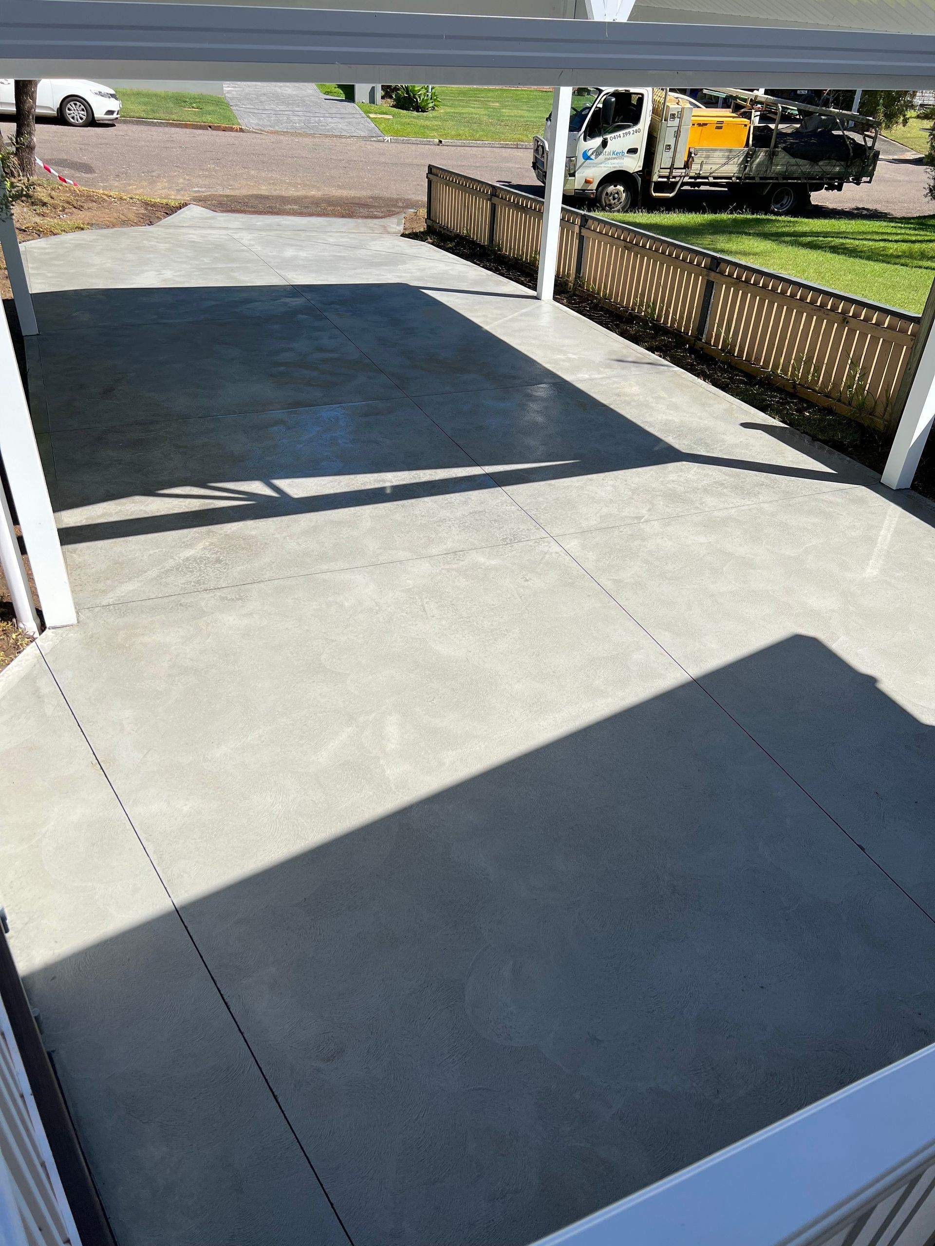 Concrete Patio — Contact Our Concreters in Gosford, NSW