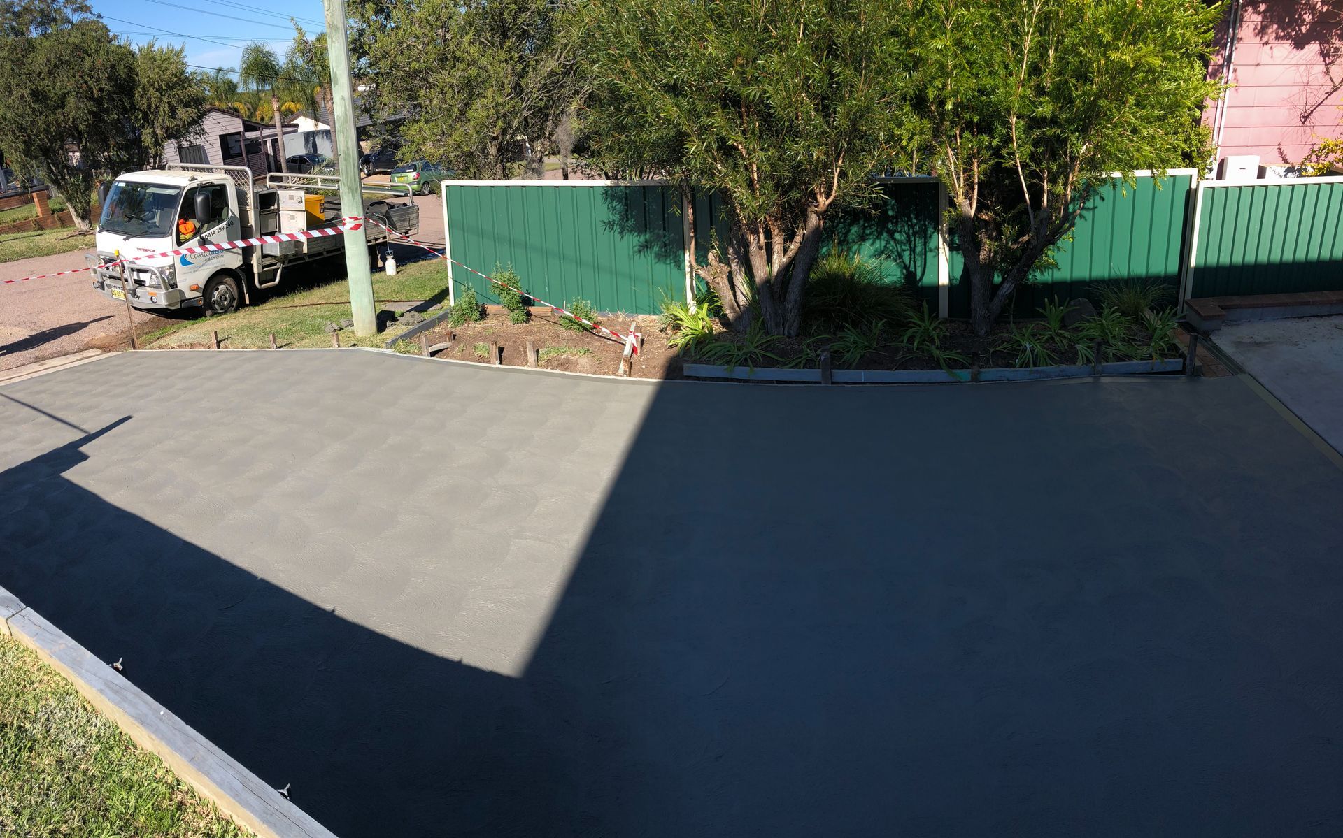 Brand New Concrete Lay For House— Contact Our Concreters in Bateau Bay, NSW