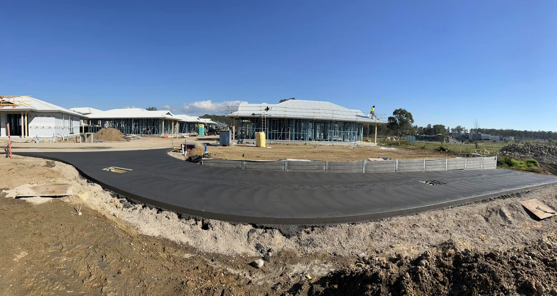 New Concrete Driveway