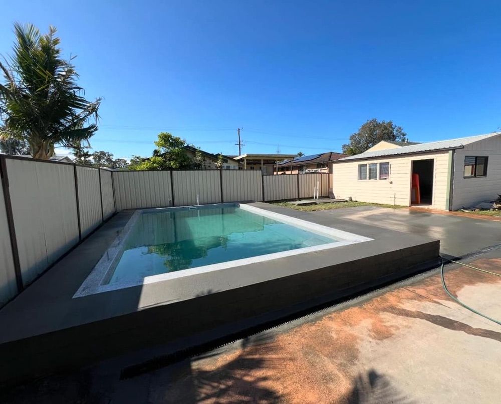 Concrete Pool Footing