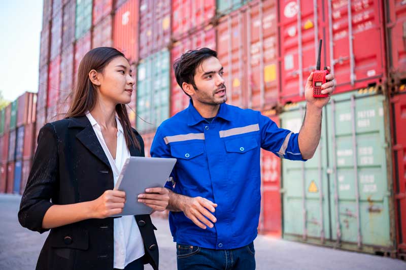 Security Guard Checking Shipment  — Darwin, NT — Eyesight Security