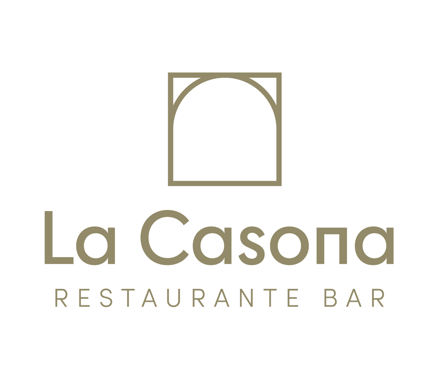 El logotipo del bar restaurante la casona es actualizado.