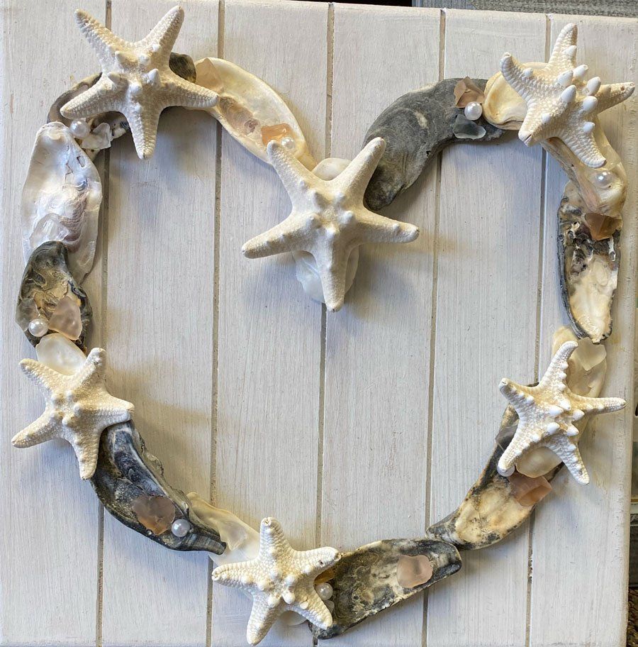 Heart Shape Seashell — Wilmington, N.C — The Frame Masters