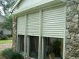 White Roll Up Shutters