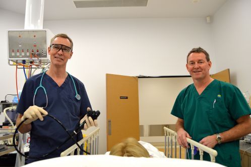 doctors smiling during medical procedure