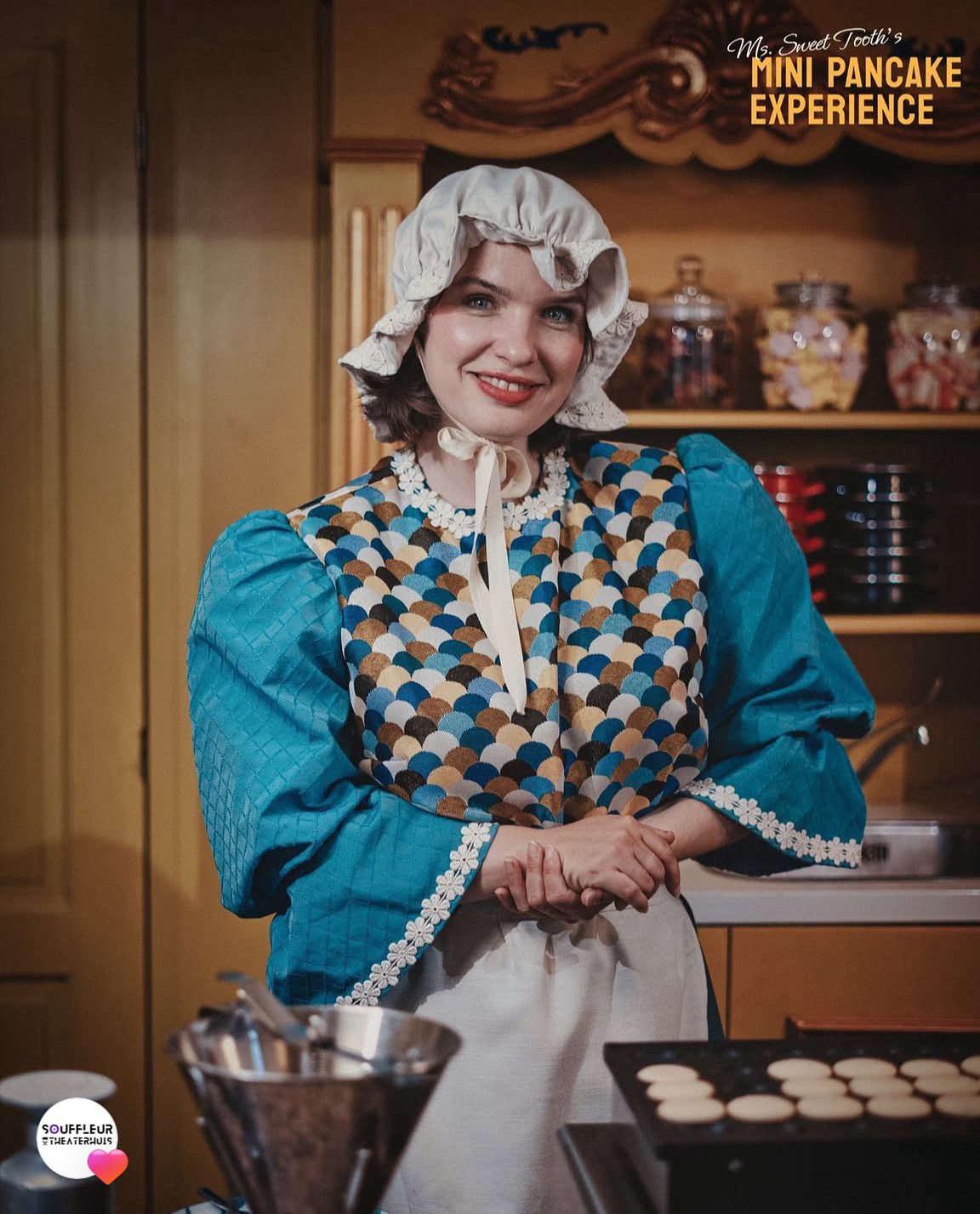 Co creatie Mini Pancake Experience door Souffleur Theaterhuis en Bibi Smink 