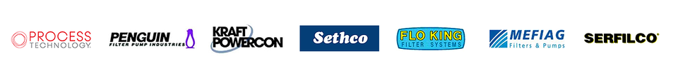 process technology, penquin filter pumps, kraft powercon, sethco, flo king, mefiag filters and pumps, serfilco