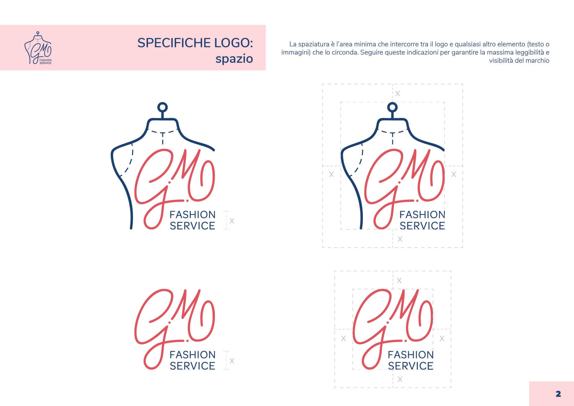 Logo configurations - space