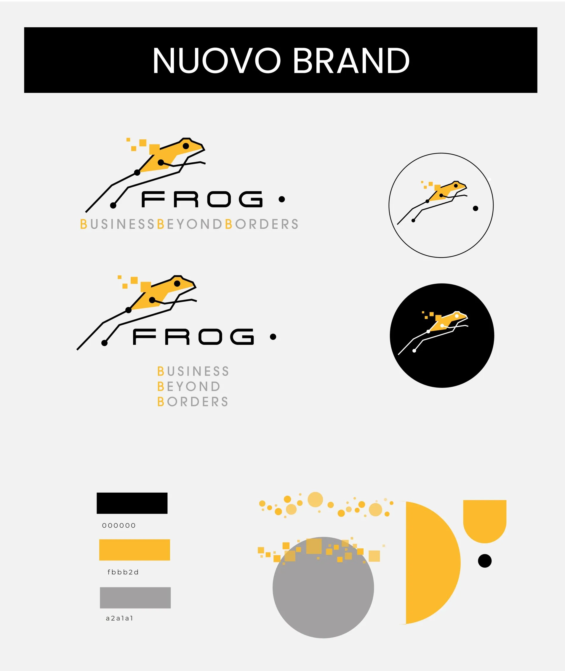 un nuovo logo per la frog business beyond borders