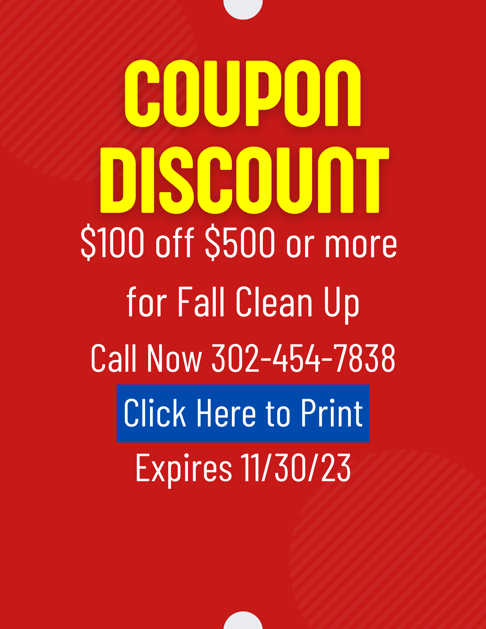 Coupons for Marshall Landscaping LLC