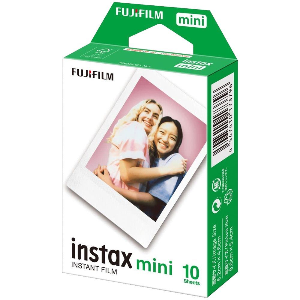FUJIFILM instax mini 拍立得相紙(白框)