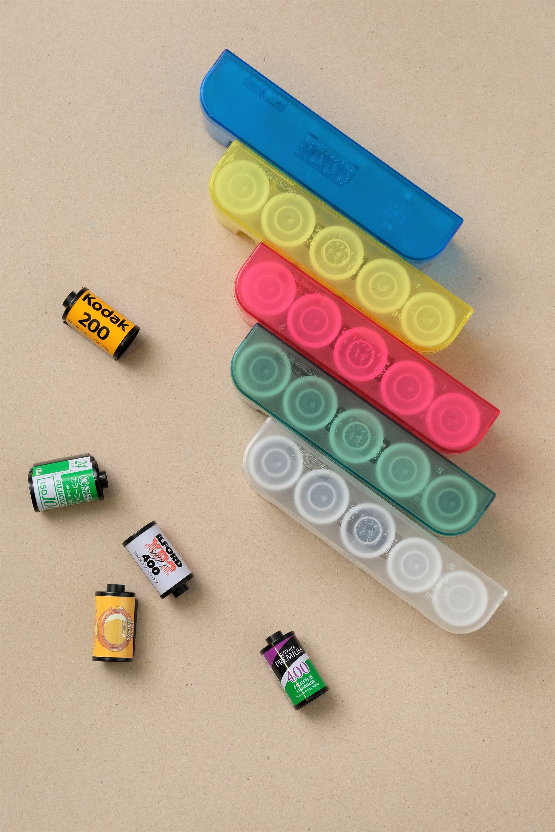 [絕版品]FUJICHROME 富士透明底片收納盒 135