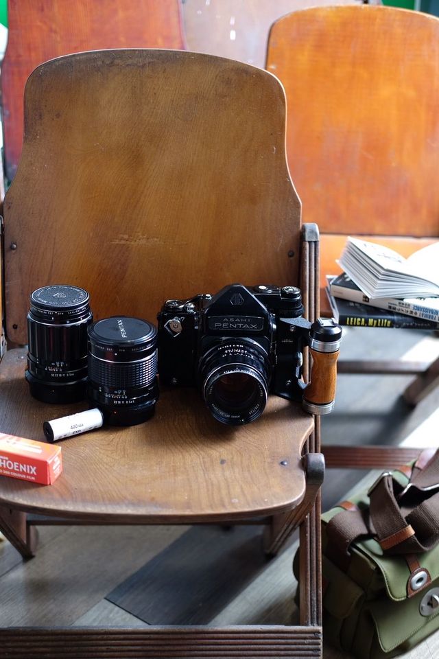 PENTAX 67 (一機三鏡組)