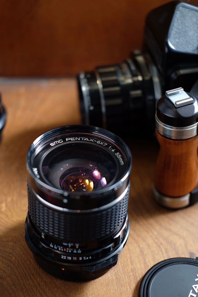 PENTAX 67 (一機三鏡組)