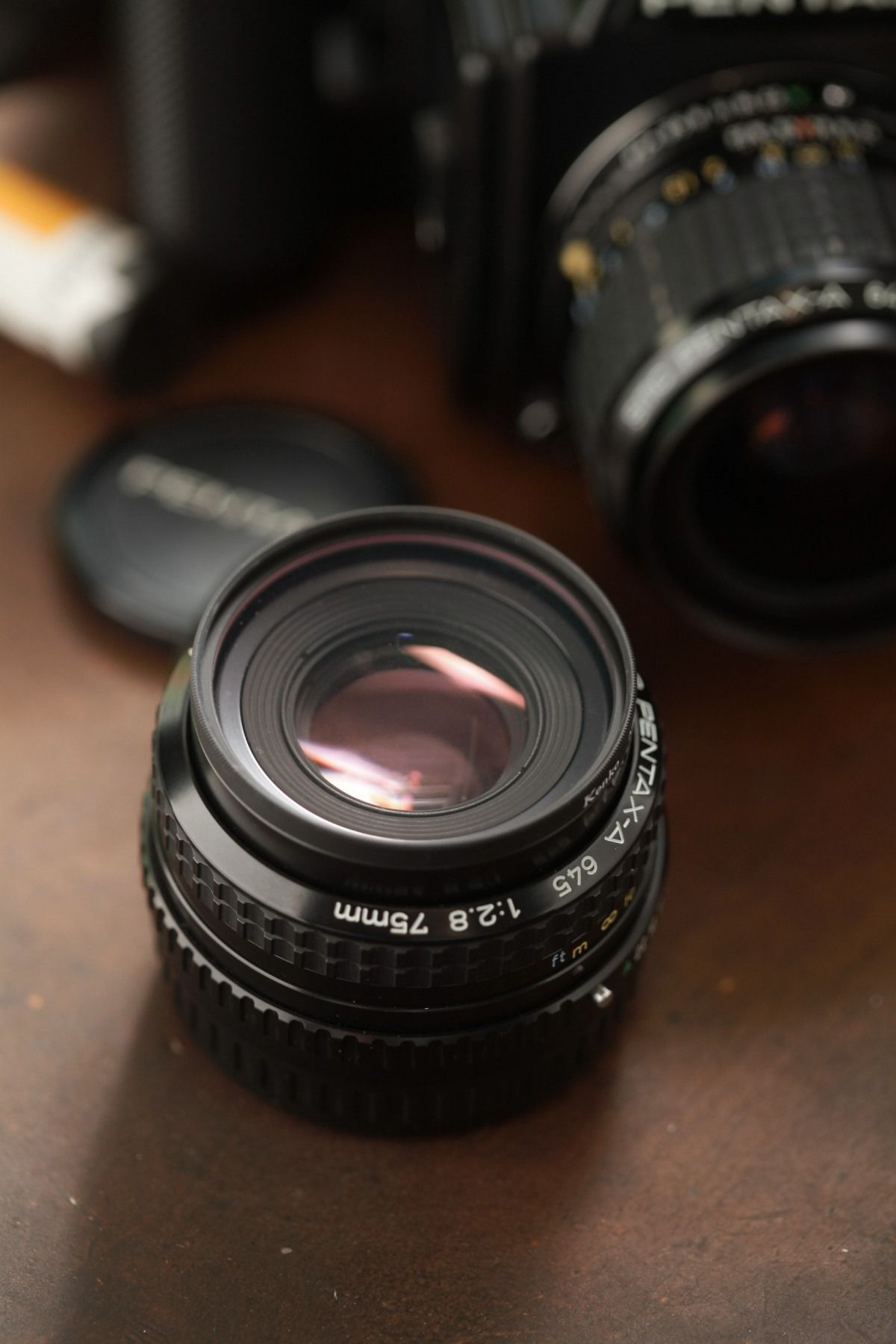 Pentax 645 一機兩鏡組