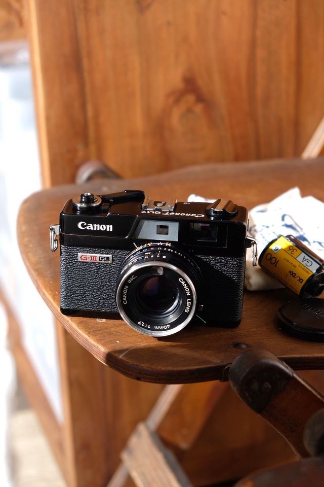 Canon canonet QL17 G-III 黑