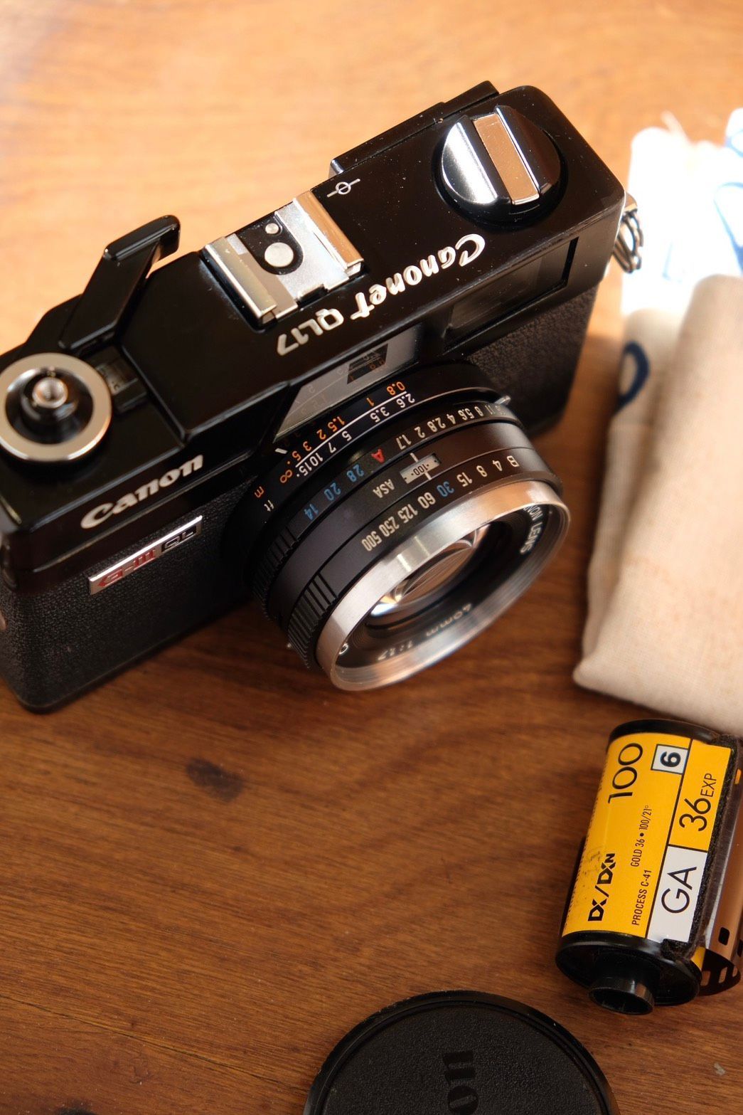 Canon canonet  QL17 G-III 黑