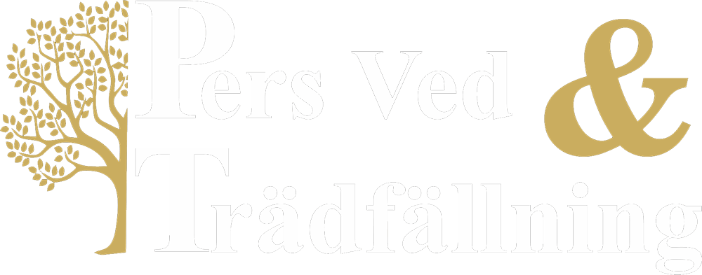 Pers Ved & Trädfällning logotyp