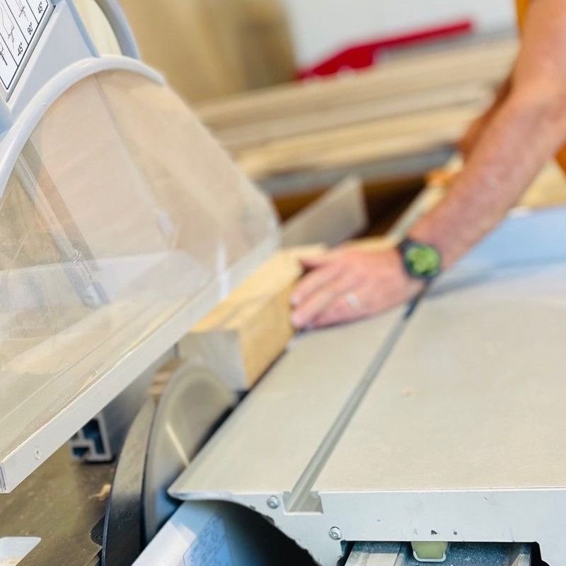 Fabio al taglio legna