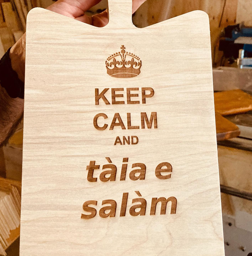 Tagliere personalizzato