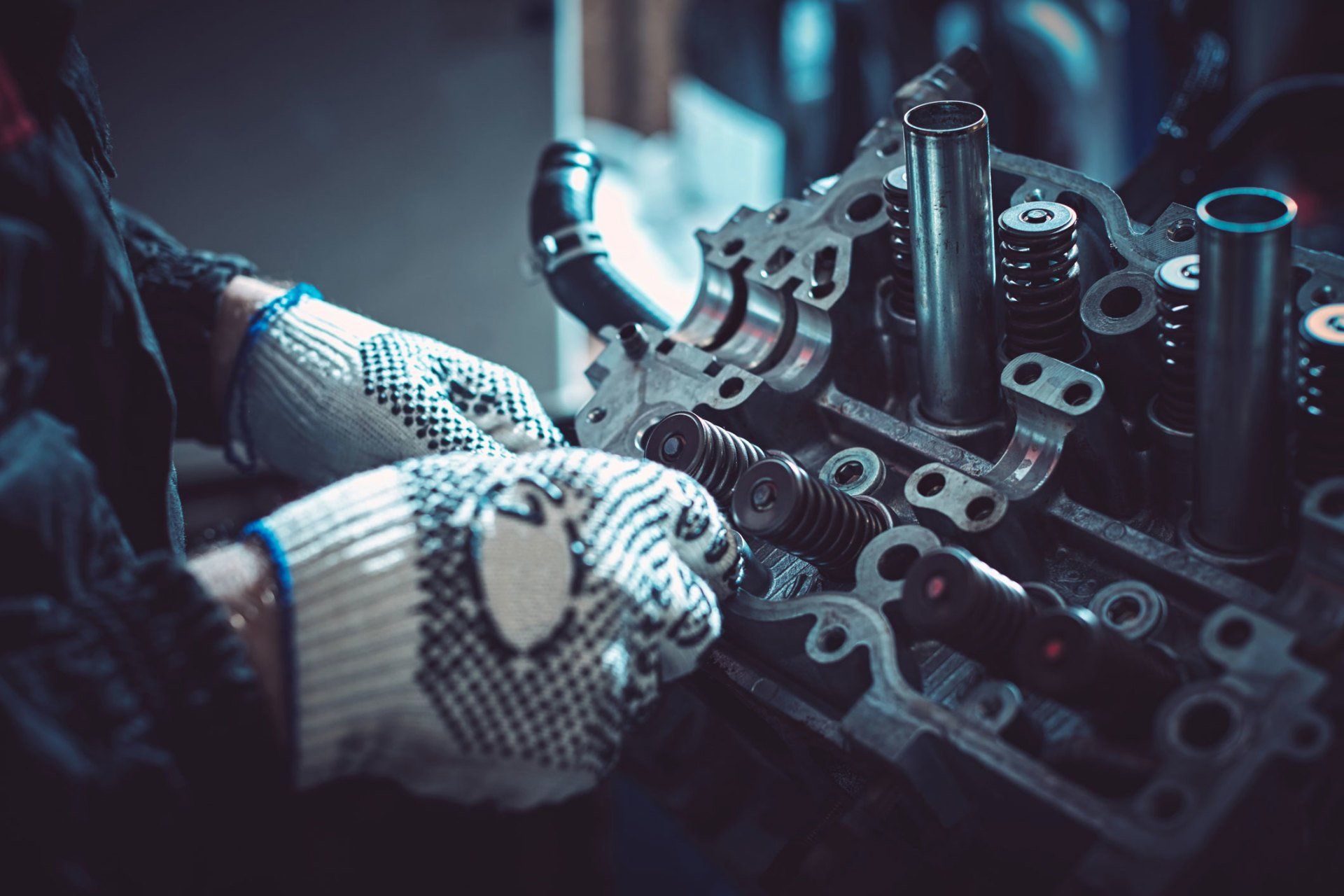 Engine Repair — Mechanic Repairing Combustion Engine in Fort Worth, TX