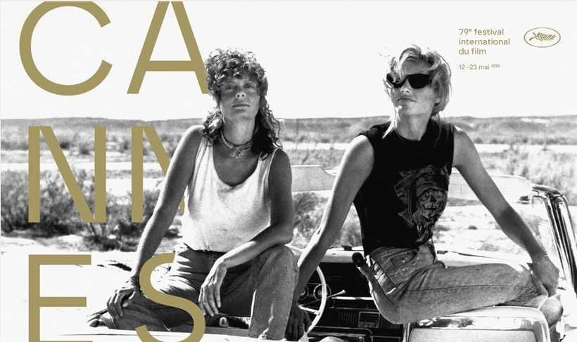 The official poster for the 79th Cannes Film Festival features Thelma and Louise  
