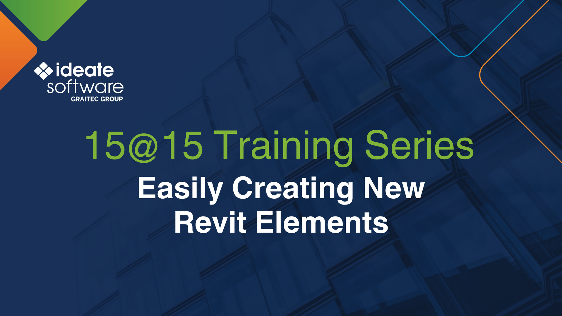 15@15: Easily Creating New Revit Elements