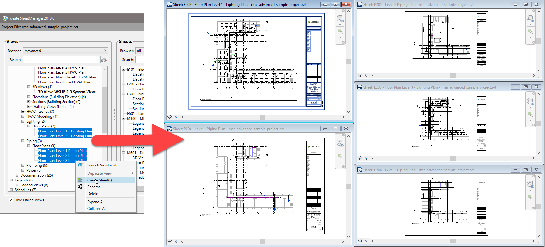 Ideate SheetManager makes quick work of the tedious task of creating many Revit sheets Ideate SheetManager for tedious Revit tasks