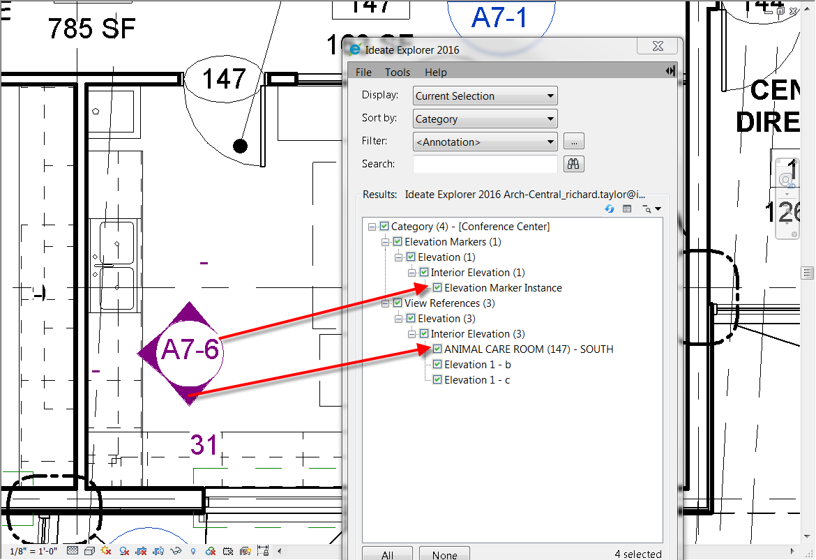 Revit Elevation Markers