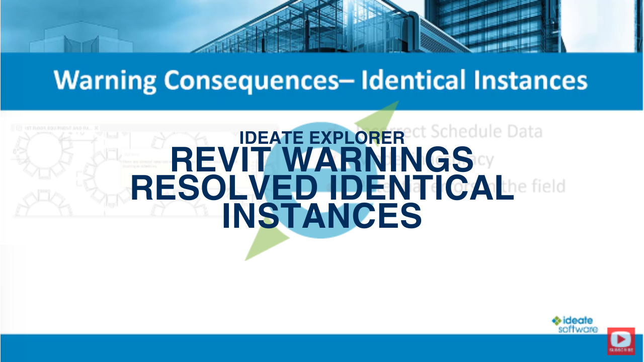 Revit Warnings Resolved - Identical Instances